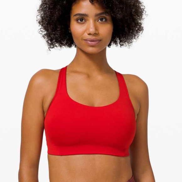 lululemon athletica Other - Lululemon All Powered Up Bra - Dark Red | size 34D  | #060